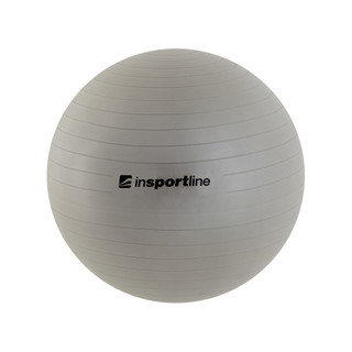 Гимнастическа топка inSPORTline Comfort Ball 65 cm - сиво