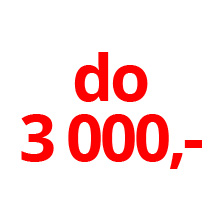 Do 3000 Kč