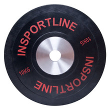 дискове с отвор 50 мм inSPORTline Bumper Plate 10 kg