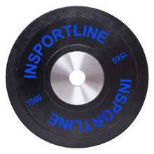 дискове с отвор 50 мм inSPORTline Bumper Plate 15 kg