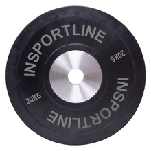 дискова тежест inSPORTline Bumper Plate 20 kg