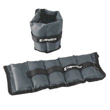 Гривна с регулируеми тежести за глезен и китка inSPORTline GrayWeight 2x1 кг.
