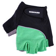 Ръкавици без пръсти WORKER S900 - зелен