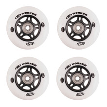 Комплект колела WORKER 70mm и лагери ABEC-5 Chrome