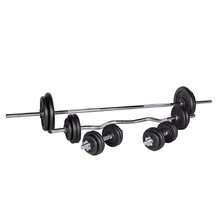 Комплект лост с дискове inSPORTline Castblack 125kg