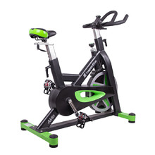 Спининг колело inSPORTline Airin - черен-зелен