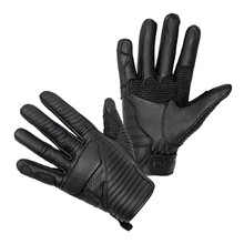 Кожeни мото ръкавици W-TEC Brillanta - черен
