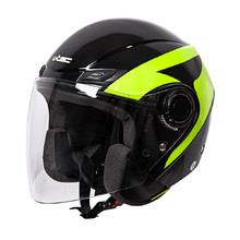 каски с открито лице W-TEC Nankko Black-Fluo