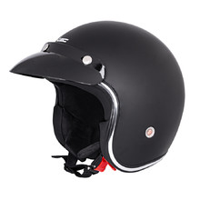 Мото каска W-TEC YM-629 - матирано черно