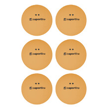 Топчета за тенис на маса inSPORTline Elisenda S2 6ks - оранжево