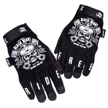 топли ръкавици W-TEC Black Heart Piston Skull