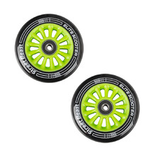 резервни колела за скутери inSPORTline Náhradní kolečka na freestylovou koloběžku 100 mm, černo-zelená