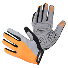 Мотокрос ръкавици W-TEC Vilasar - флуо оранжев