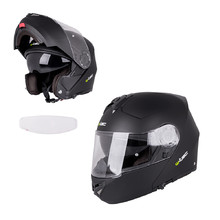 Мото каска W-TEC Vexamo V270 PP - матирано черно