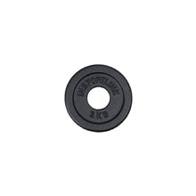 Олимпийски чугунен диск inSPORTline Castblack OL 2 кг