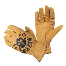 Мъжки летни ръкавици за мотор W-TEC Black Heart Skull Gloves