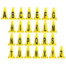 Пластмасови конуси inSPORTline Alphabet 23 см.