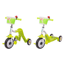 Детска триколка с педали 2v1 WORKER Blagrie - зелен