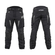 Мото панталони W-TEC Aircross - черен-сив