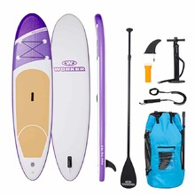 Надуваем SUP борд WORKER WaveTrip 10'6" G2 - Wisteria Violet