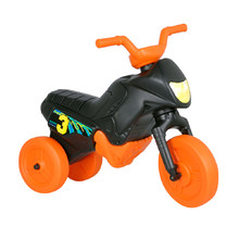 Детска триколка без педали  Bike Enduro Mini - черен/оранжев