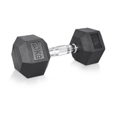 Хексагонален дъмбел inSPORTline Hexclusive TPU 20 кг