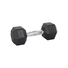 Шестоъгълен дъмбел inSPORTline Hexsteel 8 кг