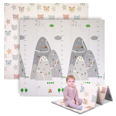 Сгъваема детска подложка inSPORTline Michlino 180x200x1,2 см