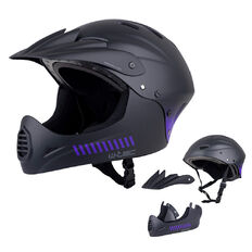 Каска Downhill W-TEC Campanero Noir Violet
