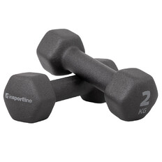 Неопренови гири inSPORTline ON-X Renbell 2 x 2 kg