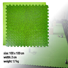 Пъзел татами настилка inSPORTline Zemalpro 100x100x2 cm