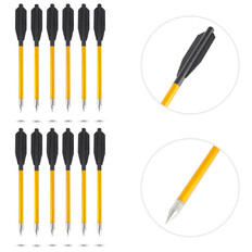 Стрели за пистолен арбалет inSPORTline Ivson 12 бр.