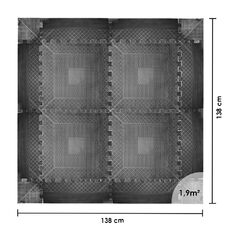 Гумена постелка за под inSPORTline 1,2см