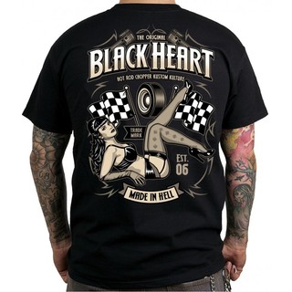 Тениска BLACK HEART Melisa - черен