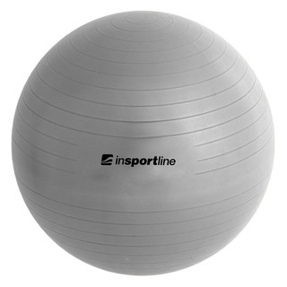 Гимнастическа топка inSPORTline Top Ball 85 cm - сиво