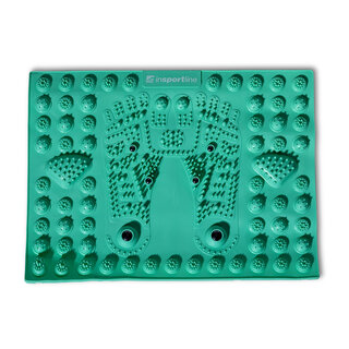 Масажна подложка за крака inSPORTline Tilsipur 39x29 cm - зелен