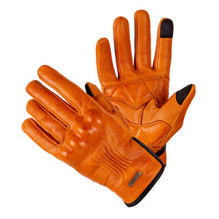 Кожени мото ръкавици W-TEC Dahmer - светлокафяво