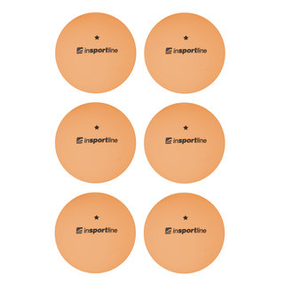 Пинг понг топчета inSPORTline Elisenda S1 6ks - оранжево
