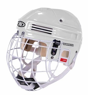 Каска за хокей WORKER Joffy - бяло