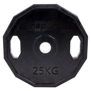Гумиран олимпийски диск inSPORTline Ruberton 25 kg