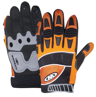 Мотоциклетни ръкавици WORKER MT769 - оранжево