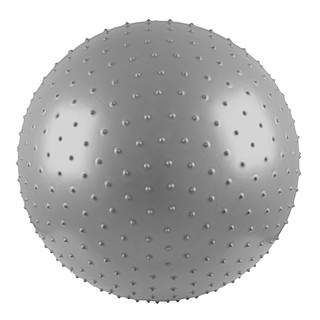 Гимнастическа  масажна топка 65cm - сиво