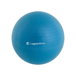 Гимнастическа топка inSPORTline Comfort Ball 75 cm - син