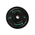 Олимпийски диск  inSPORTline Bumper Plate Lite 10 kg 50 mm