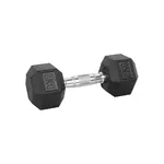 Шестоъгълен дъмбел inSPORTline Hexsteel 8 кг