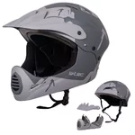 Каска Downhill W-TEC Campanero- сив мат