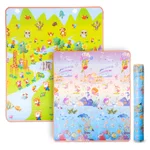 Детско килимче за игра inSPORTline Lhotino 150x180x1,5 см - река/океан