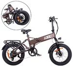 Електрически велосипед fat bike inSPORTline ISL Baxom 840Wh 20" - Deep Coffee