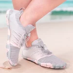 Дамски аква обувки inSPORTline Solaric Lady - сиво-розово