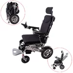 Електрическа инвалидна количка inSPORTline Hawkie Evo II с регулируема облегалка 700W﻿